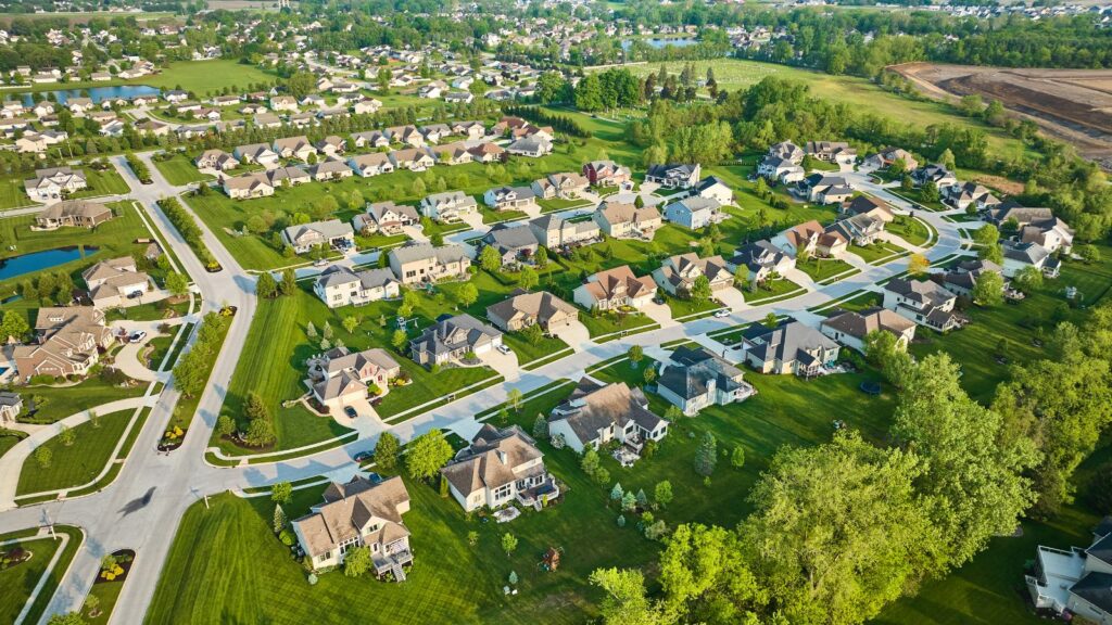 Beautifully Arranged Subdivision Design.
