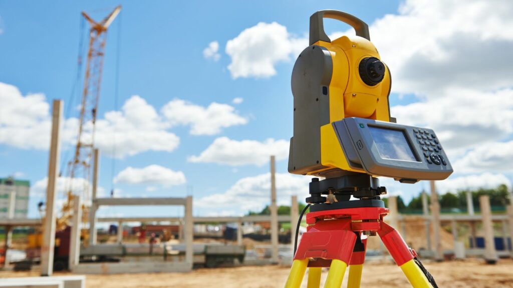 Surveying services in a business property.