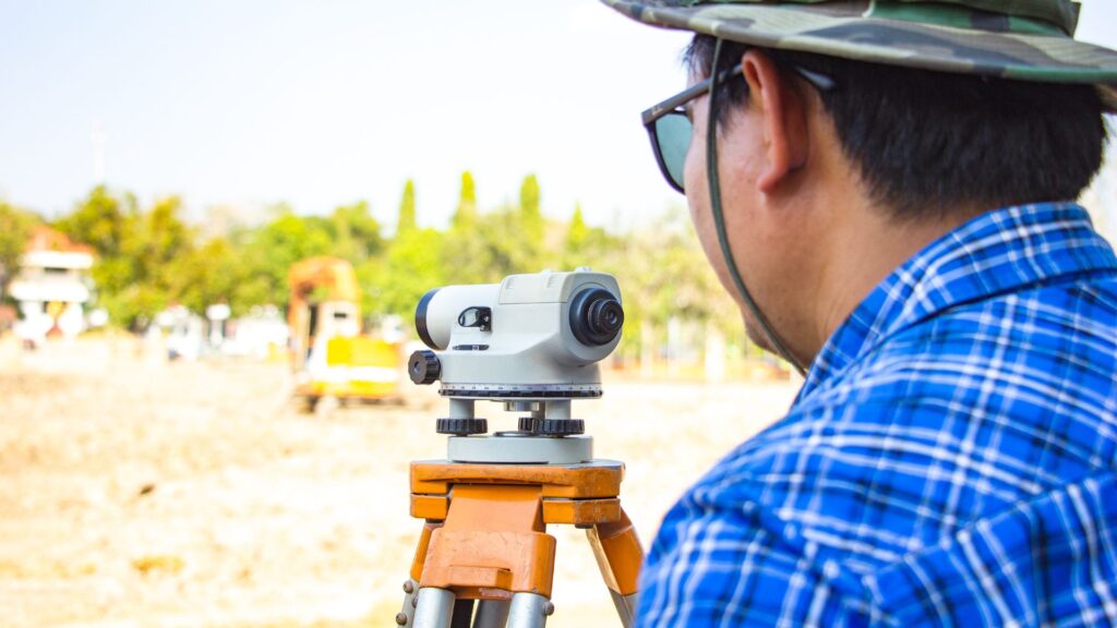 topographic surveys in an area